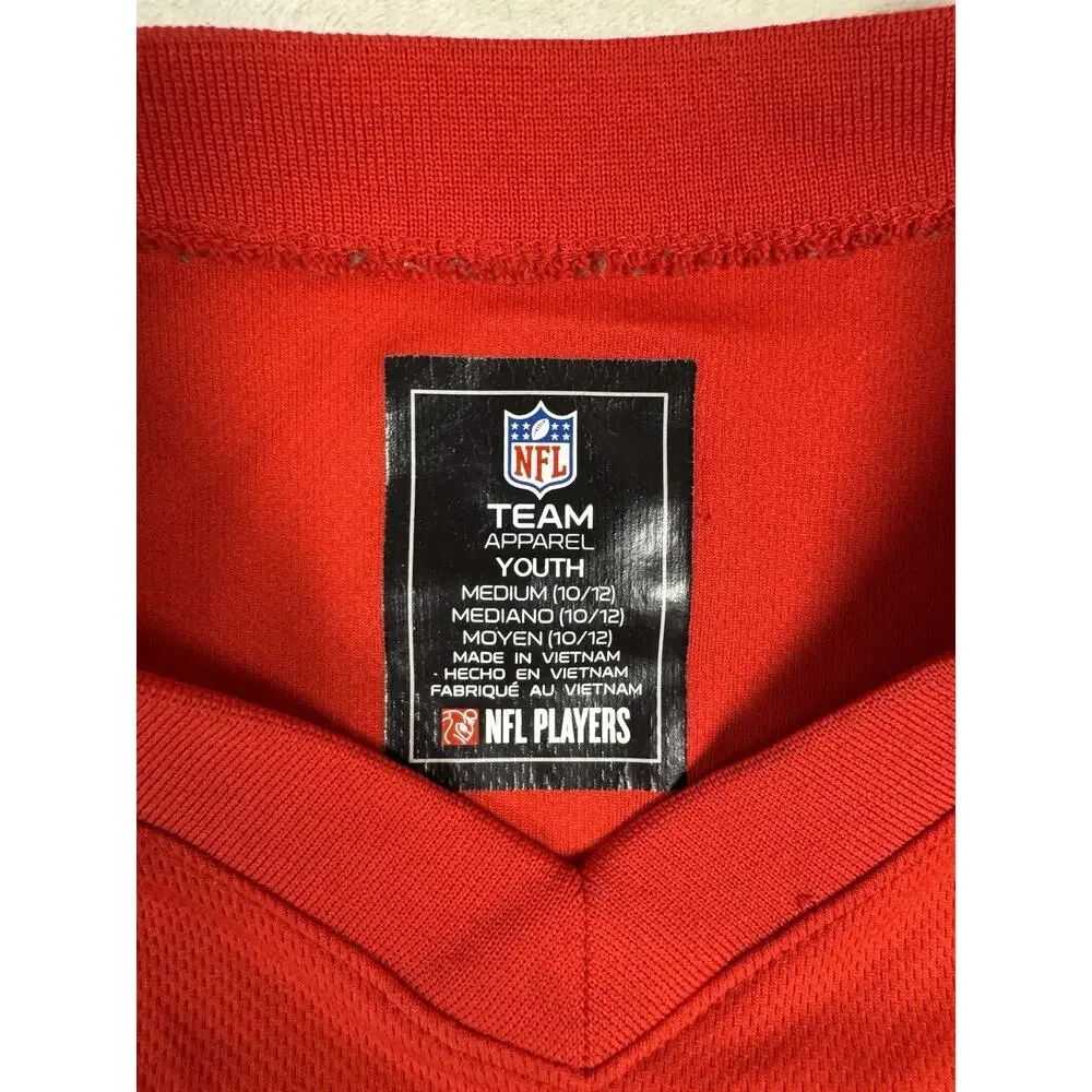 Patrick Mahomes Kansas City Chiefs Youth M 10/12 #15 Red NFL Jersey